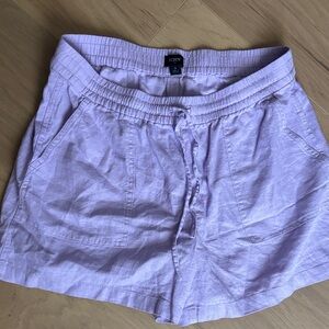 J. Crew women’s Lavender Shorts